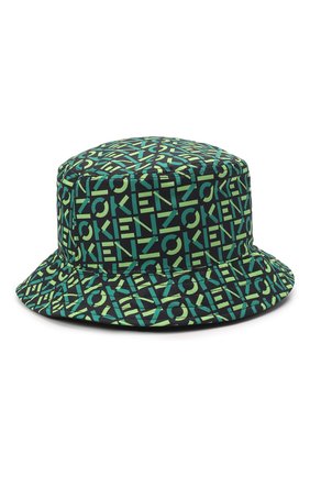 Мужская двусторонняя панама KENZO зеленого цвета по цене 14900 руб., арт. FC55AC904F36 | Фото 1 Мужская двусторонняя панама KENZO зеленого цвета, арт. FC55AC904F36 | Фото 1 (Материал: Текстиль, Синтетический материал)