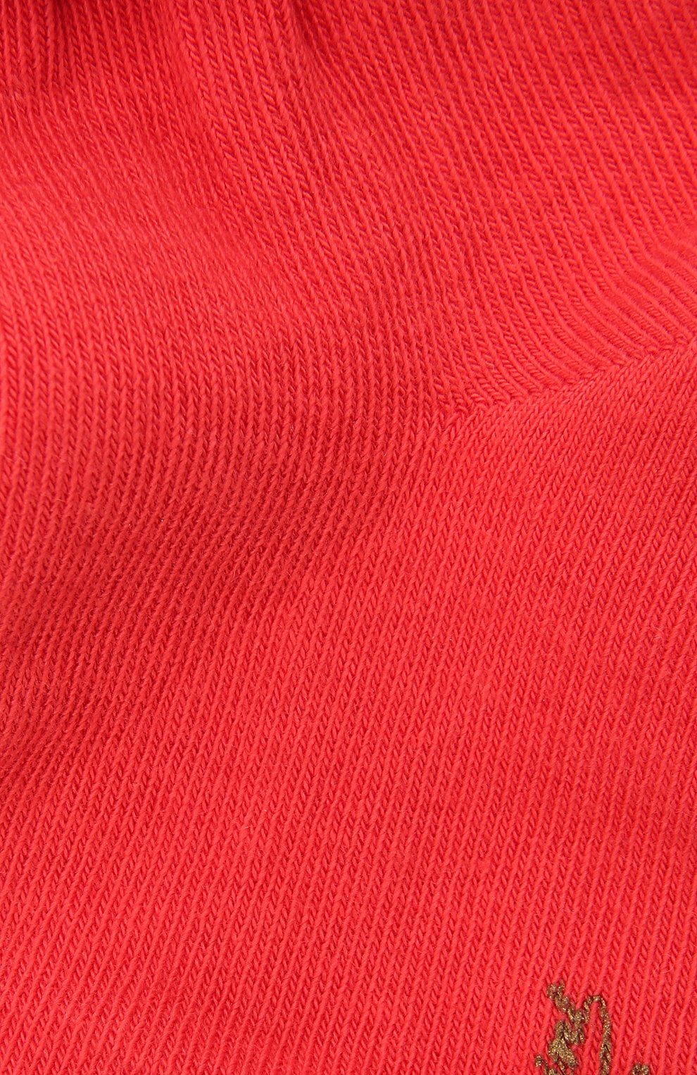 Детские носки BONPOINT красного цвета, арт. E19BGICOTFIF(051C)_493691 | Фото 2 (Материал: Текстиль, Хлопок; Кросс-КТ: Носки)