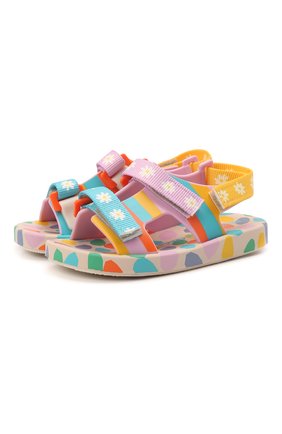Детские сандалии MELISSA разноцветного цвета, арт. 33449 | Фото 1 (Материал внешний: Пластик, Резина)
