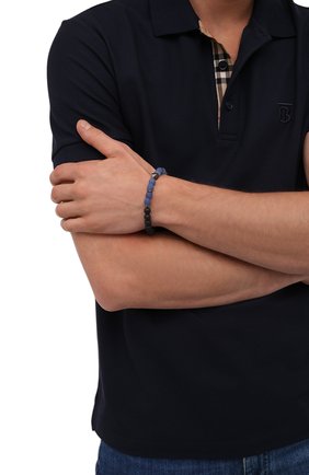 Мужской браслет TATEOSSIAN синего цвета, арт. BR0404/M | Фото 2 (Материал: Металл)