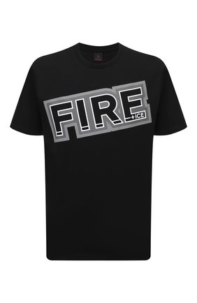 Мужская хлопковая футболка fire+ice BOGNER черного цвета по цене 11250 руб., арт. 54227308 | Фото 1 Мужская хлопковая футболка fire+ice BOGNER черного цвета, арт. 54227308 | Фото 1 (Рукава: Короткие; Длина (для топов): Стандартные; Материал внешний: Хлопок; Принт: С принтом; Стили: Кэжуэл)