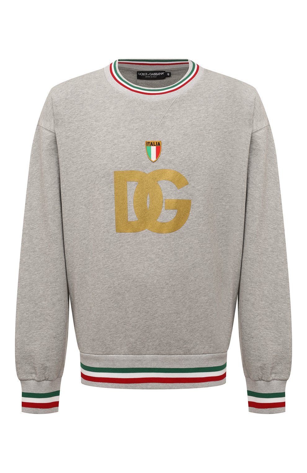 Хлопковый свитшот Dolce & Gabbana G9XF5Z/FU7DU