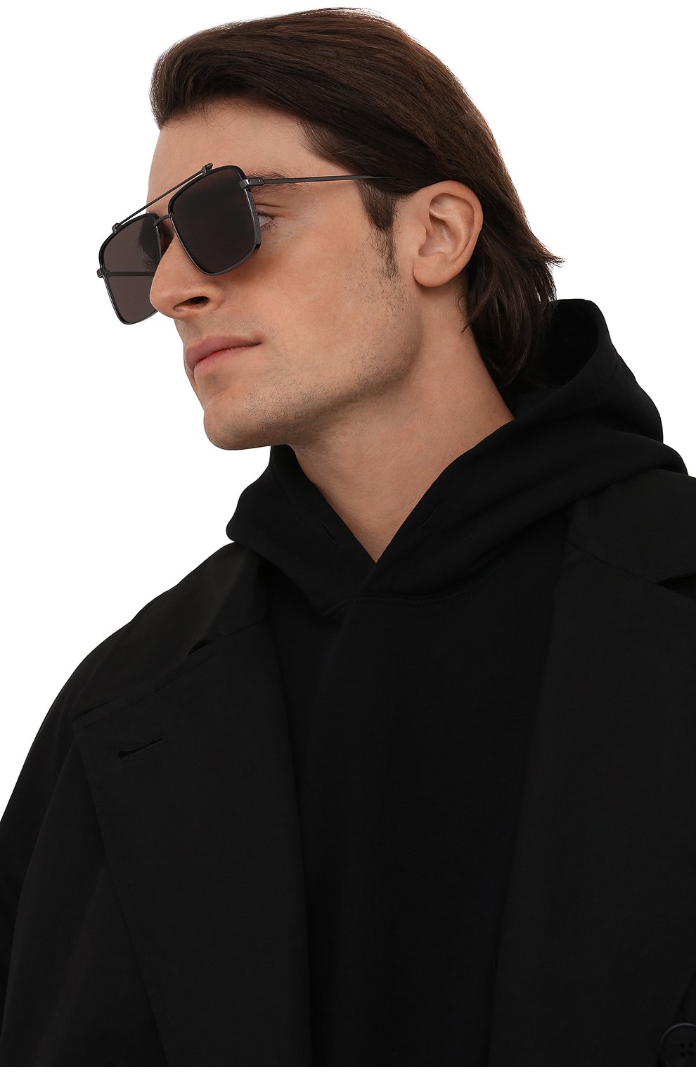 Мужские солнцезащитные очки ALEXANDER MCQUEEN черного цвета по цене 43950 руб., арт. AM0336S 001 | Фото 2 Мужские солнцезащитные очки ALEXANDER MCQUEEN черного цвета, арт. AM0336S 001 | Фото 2 (Кросс-КТ: С/з-мужское; Тип очков: С/з; Очки форма: Квадратные; Оптика Гендер: оптика-мужское)
