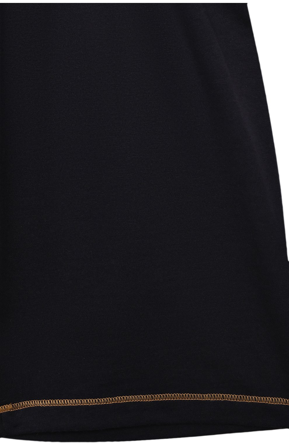 Женская хлопковая пижама LA PERLA темно-синего цвета, арт. 70352/2A-6A | Фото 7 (Рукава: Короткие; Материал внешний: Хлопок)