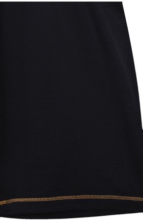 Женская хлопковая пижама LA PERLA темно-синего цвета по цене 9950 руб., арт. 70352/2A-6A | Фото 7 Женская хлопковая пижама LA PERLA темно-синего цвета, арт. 70352/2A-6A | Фото 7 (Рукава: Короткие; Материал внешний: Хлопок)