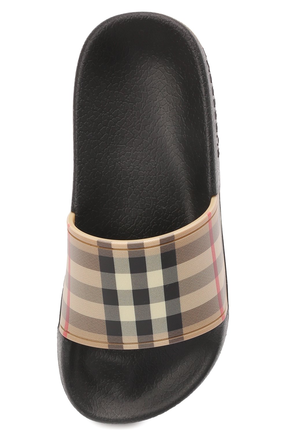 Мужского шлепанцы BURBERRY бежевого цвета по цене 20600 руб., арт. 8027070 | Фото 4 Мужского шлепанцы BURBERRY бежевого цвета, арт. 8027070 | Фото 4 (Материал внешний: Экокожа)