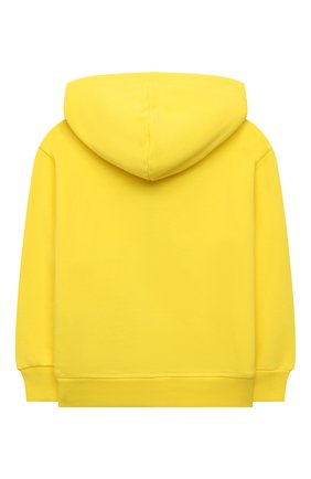 Детский хлопковая толстовка DSQUARED2 желтого цвета по цене 21250 руб., арт. DQ0821-D0017 | Фото 2 Детский хлопковая толстовка DSQUARED2 желтого цвета, арт. DQ0821-D0017 | Фото 2 (Материал внешний: Хлопок; Рукава: Длинные; Мальчики Кросс-КТ: Толстовка-одежда; Ростовка одежда: 10 - 11 лет | 140 - 146см, 12 лет | 152 см, 13 - 15 лет | 158 см, 16 лет | 164 см, 4 года | 104 см, 6 лет | 116 см, 8 лет | 128 см)