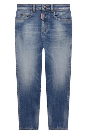 Детские джинсы DSQUARED2 голубого цвета по цене 27650 руб., арт. DQ0924-D009Q | Фото 1 Детские джинсы DSQUARED2 голубого цвета, арт. DQ0924-D009Q | Фото 1 (Материал внешний: Хлопок; Детали: Потертости; Ростовка одежда: 10 - 11 лет | 140 - 146см, 12 лет | 152 см, 13 - 15 лет | 158 см, 16 лет | 164 см, 4 года | 104 см, 6 лет | 116 см, 8 лет | 128 см)