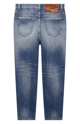 Детские джинсы DSQUARED2 голубого цвета по цене 27650 руб., арт. DQ0924-D009Q | Фото 2 Детские джинсы DSQUARED2 голубого цвета, арт. DQ0924-D009Q | Фото 2 (Материал внешний: Хлопок; Детали: Потертости; Ростовка одежда: 10 - 11 лет | 140 - 146см, 12 лет | 152 см, 13 - 15 лет | 158 см, 16 лет | 164 см, 4 года | 104 см, 6 лет | 116 см, 8 лет | 128 см)