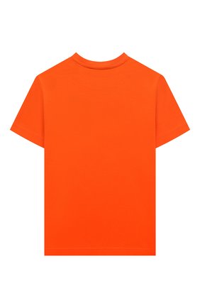 Детская хлопковая футболка DSQUARED2 оранжевого цвета по цене 10600 руб., арт. DQ0925-D0015 | Фото 2 Детская хлопковая футболка DSQUARED2 оранжевого цвета, арт. DQ0925-D0015 | Фото 2 (Рукава: Короткие; Материал внешний: Хлопок; Мальчики Кросс-КТ: Футболка-одежда)