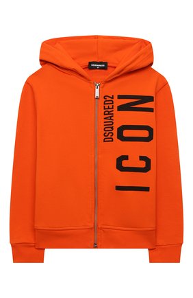 Детский хлопковая толстовка DSQUARED2 оранжевого цвета по цене 21350 руб., арт. DQ0931-D0017 | Фото 1 Детский хлопковая толстовка DSQUARED2 оранжевого цвета, арт. DQ0931-D0017 | Фото 1 (Материал внешний: Хлопок; Рукава: Длинные; Мальчики Кросс-КТ: Толстовка-одежда; Ростовка одежда: 10 - 11 лет | 140 - 146см, 12 лет | 152 см, 13 - 15 лет | 158 см, 16 лет | 164 см, 4 года | 104 см, 6 лет | 116 см, 8 лет | 128 см)