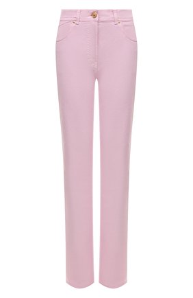 Женские джинсы VERSACE светло-розового цвета по цене 63150 руб., арт. 1003368/1A02799 | Фото 1