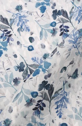 Мужской шелковый платок ETON серо-голубого цвета, арт. A000 33262 | Фото 2 (Материал: Шелк, Текстиль)