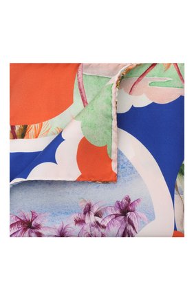 Мужской шелковый платок ETON синего цвета, арт. A000 33265 | Фото 1 (Материал: Текстиль, Шелк)