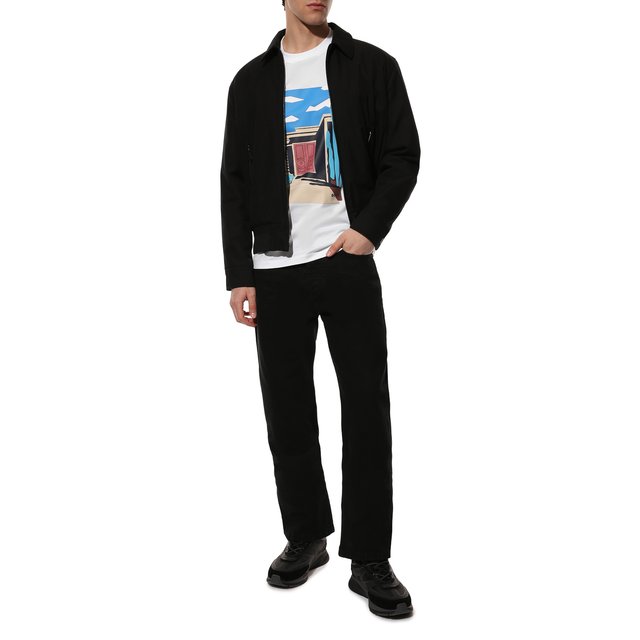 фото Хлопковая футболка boss