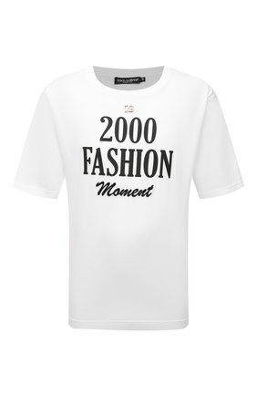 Мужская хлопковая футболка DOLCE & GABBANA белого цвета по цене 48550 руб., арт. G8NC5Z/G7B9Z | Фото 1 Мужская хлопковая футболка DOLCE & GABBANA белого цвета, арт. G8NC5Z/G7B9Z | Фото 1 (Длина (для топов): Стандартные; Материал внешний: Хлопок; Рукава: Короткие; Принт: С принтом; Стили: Кэжуэл)
