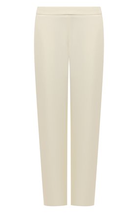 Женские шелковые брюки THE ROW молочного цвета по цене 205500 руб., арт. 6029W2168 | Фото 1