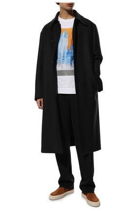 Мужские замшевые слипоны GIORGIO ARMANI коричневого цвета по цене 64300 руб., арт. X2Y005/XN141 | Фото 2 Мужские замшевые слипоны GIORGIO ARMANI коричневого цвета, арт. X2Y005/XN141 | Фото 2 (Материал внутренний: Натуральная кожа; Материал внешний: Кожа, Замша; Стили: Кэжуэл)