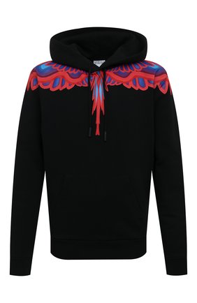 Мужской хлопковое худи MARCELO BURLON черного цвета по цене 44050 руб., арт. CMBB007S22FLE002 | Фото 1 Мужской хлопковое худи MARCELO BURLON черного цвета, арт. CMBB007S22FLE002 | Фото 1 (Материал внешний: Хлопок; Длина (для топов): Стандартные; Рукава: Длинные; Мужское Кросс-КТ: Худи-одежда; Принт: С принтом; Стили: Спорт-шик)
