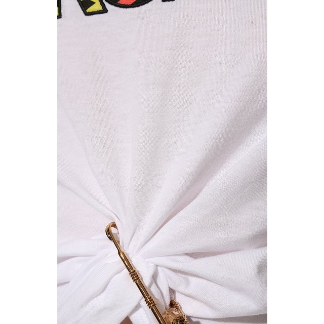 фото Хлопковая футболка versace