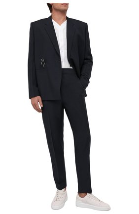 Мужская хлопковая рубашка GIORGIO ARMANI белого цвета по цене 72050 руб., арт. 2SGCCZ89/TZ069 | Фото 2 Мужская хлопковая рубашка GIORGIO ARMANI белого цвета, арт. 2SGCCZ89/TZ069 | Фото 2 (Материал внешний: Хлопок; Рукава: Длинные; Длина (для топов): Стандартные; Случай: Повседневный; Принт: Однотонные; Стили: Минимализм; Манжеты: На кнопках; Воротник: Открытый ворот)