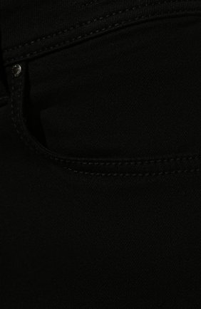 Мужские джинсы JACOB COHEN черного цвета, арт. U Q E04 30 S 3598/001D | Фото 5 (Силуэт М (брюки): Прямые; Кросс-КТ: Деним; Длина (брюки, джинсы): Стандартные; Материал внешний: Хлопок, Деним; Стили: Кэжуэл)