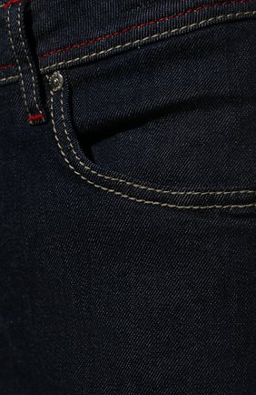 Мужские джинсы JACOB COHEN темно-синего цвета, арт. U Q L05 34 S 3619/001D | Фото 5 (Силуэт М (брюки): Прямые; Кросс-КТ: Деним; Длина (брюки, джинсы): Стандартные; Материал внешний: Хлопок, Деним; Стили: Кэжуэл)
