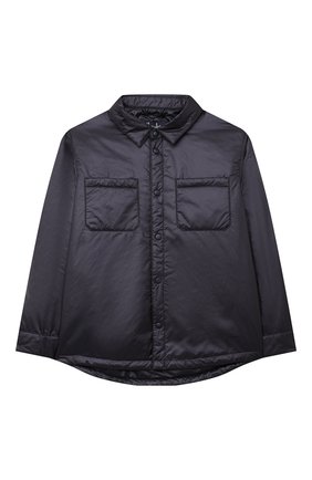 Мужского куртка IL GUFO темно-синего цвета по цене 25600 руб., арт. P22GR178N0068/10A-14A | Фото 1 Мужского куртка IL GUFO темно-синего цвета, арт. P22GR178N0068/10A-14A | Фото 1 (Рукава: Длинные; Материал внешний: Синтетический материал; Материал подклада: Синтетический материал)