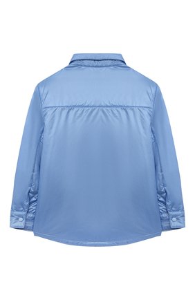 Мужского куртка IL GUFO голубого цвета по цене 25600 руб., арт. P22GR178N0068/10A-14A | Фото 2 Мужского куртка IL GUFO голубого цвета, арт. P22GR178N0068/10A-14A | Фото 2 (Рукава: Длинные; Материал внешний: Синтетический материал; Материал подклада: Синтетический материал)