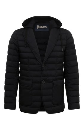 Мужская пуховая куртка HERNO черного цвета по цене 74850 руб., арт. PI000851U/19288 | Фото 1 Мужская пуховая куртка HERNO черного цвета, арт. PI000851U/19288 | Фото 1 (Материал внешний: Синтетический материал; Материал подклада: Синтетический материал; Материал утеплителя: Пух и перо; Длина (верхняя одежда): Короткие; Рукава: Длинные; Кросс-КТ: Куртка; Стили: Кэжуэл; Мужское Кросс-КТ: Куртка-верхняя одежда)