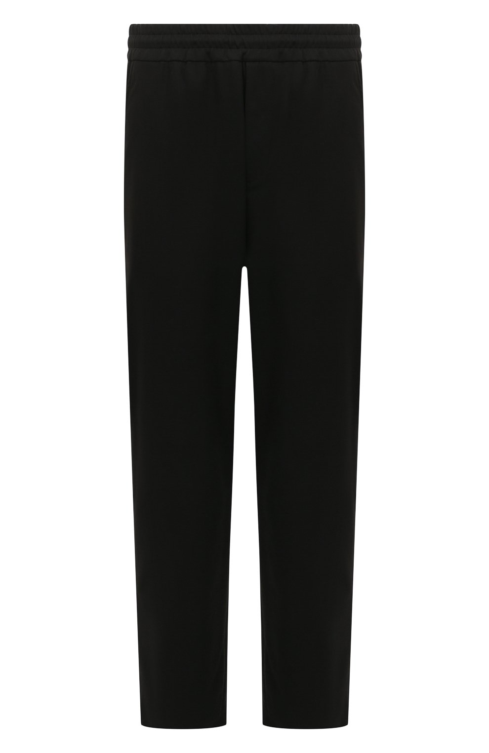 Мужские хлопковые брюки HARRIS WHARF LONDON черного цвета, арт. C7015PTA | Фото 1 (Длина (брюки, джинсы): Стандартные; Случай: Повседневный; Стили: Милитари, Кэжуэл; Материал внешний: Хлопок)