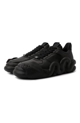 Мужские кожаные кеды cobras GIUSEPPE ZANOTTI DESIGN черного цвета по цене 115500 руб., арт. RM20035/001 | Фото 1 Мужские кожаные кеды cobras GIUSEPPE ZANOTTI DESIGN черного цвета, арт. RM20035/001 | Фото 1 (Материал внешний: Кожа; Материал внутренний: Натуральная кожа, Текстиль; Материал утеплителя: Без утеплителя; Стили: Гранж)