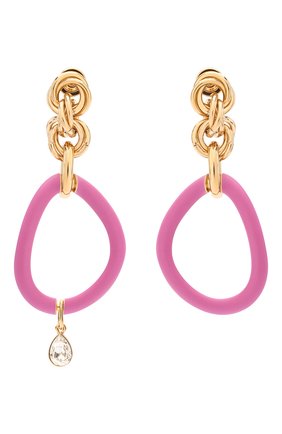 Женские серьги JW ANDERSON розового цвета по цене 44950 руб., арт. JY0121 0T0034 | Фото 1 Женские серьги JW ANDERSON розового цвета, арт. JY0121 0T0034 | Фото 1 (Материал: Металл)