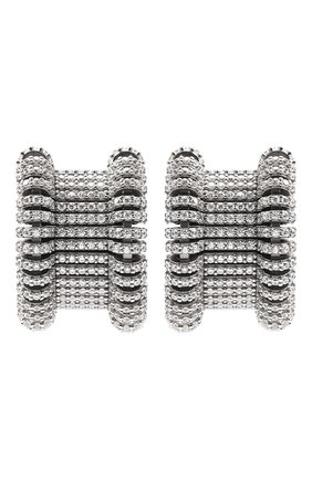 Женские серьги BOTTEGA VENETA серебряного цвета по цене 0 руб., арт. 682360/VL919 | Фото 1 Женские серьги BOTTEGA VENETA серебряного цвета, арт. 682360/VL919 | Фото 1 (Материал: Серебро)