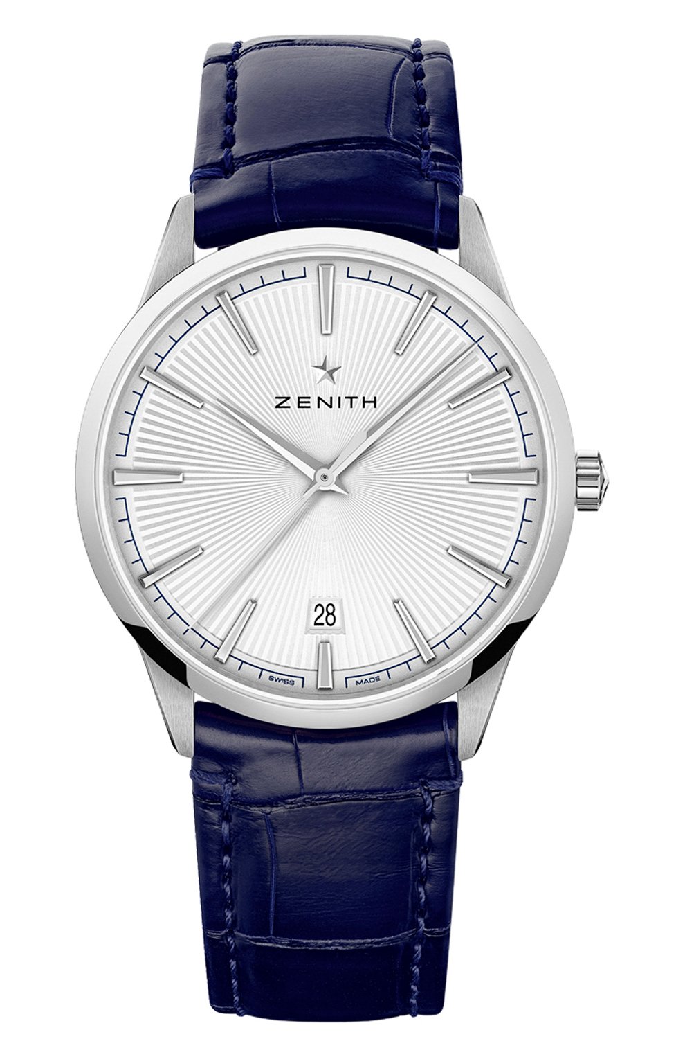 Мужские часы classic silver ZENITH бесцветного цвета, арт. 03.3100.670/01.C922 | Фото 1 (Механизм: Автомат; Материал корпуса: Сталь; Цвет циферблата: Серебристый)