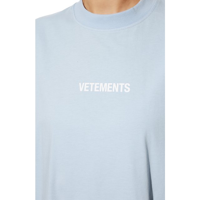 фото Хлопковая футболка vetements