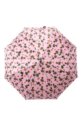 Женский складной зонт DOPPLER розового цвета, арт. 746165 SC | Фото 1 (Материал: Синтетический материал, Текстиль)
