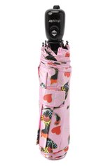 Женский складной зонт DOPPLER розового цвета, арт. 746165 SC | Фото 4 (Материал: Текстиль, Синтетический материал)