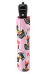 Женский складной зонт DOPPLER розового цвета, арт. 746165 SC | Фото 5 (Материал: Текстиль, Синтетический материал)