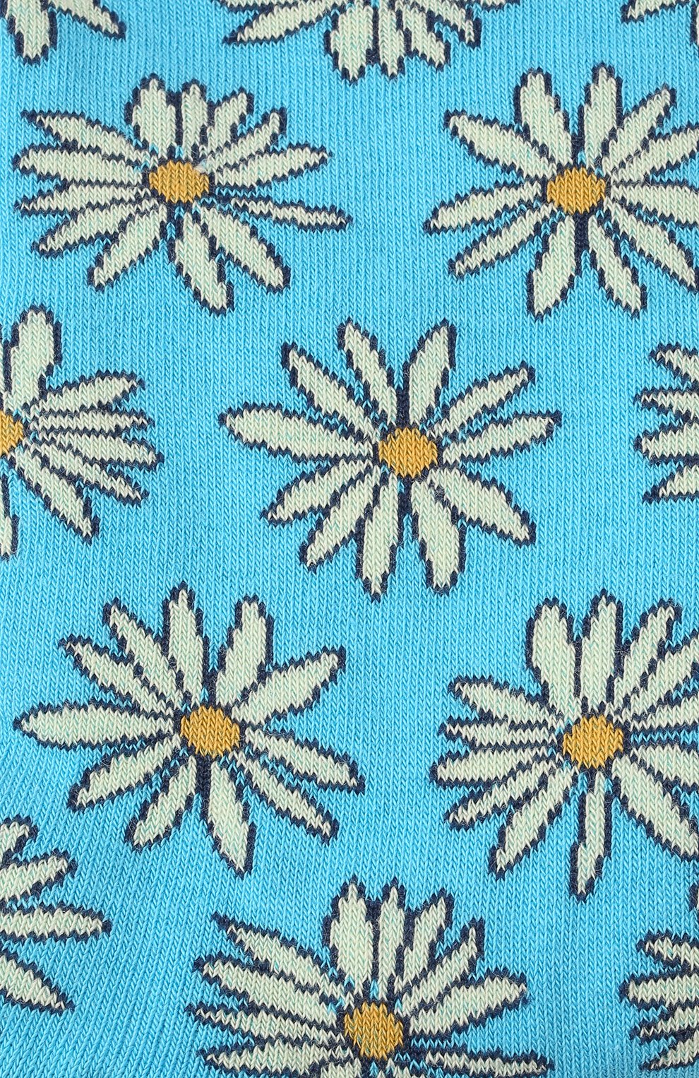 Женские носки JACQUEMUS голубого цвета, арт. 221AC025-5000 | Фото 2 (Материал внешний: Синтетический материал, Хлопок)