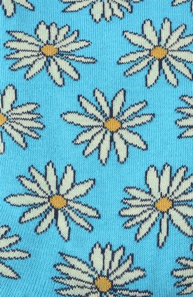 Женские носки JACQUEMUS голубого цвета, арт. 221AC025-5000 | Фото 2 (Материал внешний: Хлопок, Синтетический материал)