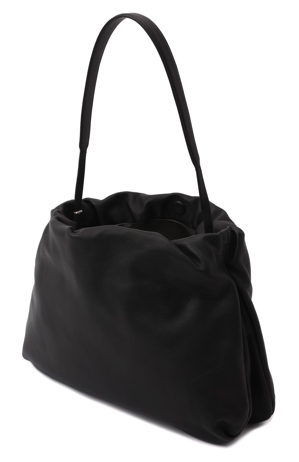 Женская сумка bourse THE ROW черного цвета, арт. W1307L97 | Фото 5 (Сумки-технические: Сумки top-handle; Размер: medium; Материал: Натуральная кожа)