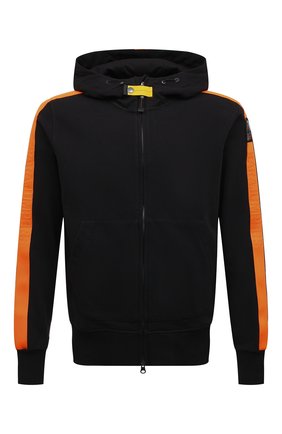 Мужской хлопковая толстовка PARAJUMPERS черного цвета по цене 33400 руб., арт. 22SM-PM FLE XF02/ALDRIN | Фото 1 Мужской хлопковая толстовка PARAJUMPERS черного цвета, арт. 22SM-PM FLE XF02/ALDRIN | Фото 1 (Рукава: Длинные; Материал внешний: Хлопок; Длина (для топов): Стандартные; Мужское Кросс-КТ: Толстовка-одежда; Стили: Спорт-шик)