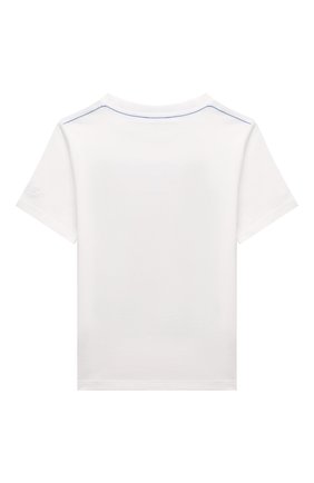 Детская хлопковая футболка MARC JACOBS (THE) белого цвета, арт. W25534 | Фото 2 (Материал внешний: Хлопок; Рукава: Короткие)