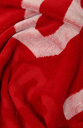Детского хлопковое полотенце DSQUARED2 красного цвета, арт. DQ1022-D004R | Фото 2 (Материал: Хлопок, Текстиль)