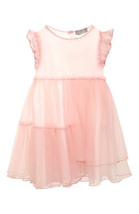 Женский хлопковое платье IL GUFO розового цвета, арт. P22VM674H0018/24M | Фото 1