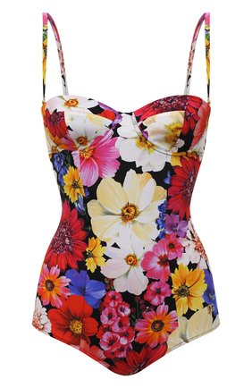 Женский слитный купальник DOLCE & GABBANA разноцветного цвета по цене 59950 руб., арт. 09A13J/FSGZJ | Фото 1 Женский слитный купальник DOLCE & GABBANA разноцветного цвета, арт. 09A13J/FSGZJ | Фото 1 (Длина Ж (юбки, платья, шорты): Мини; Материал внешний: Синтетический материал; Женское Кросс-КТ: Слитные купальники)