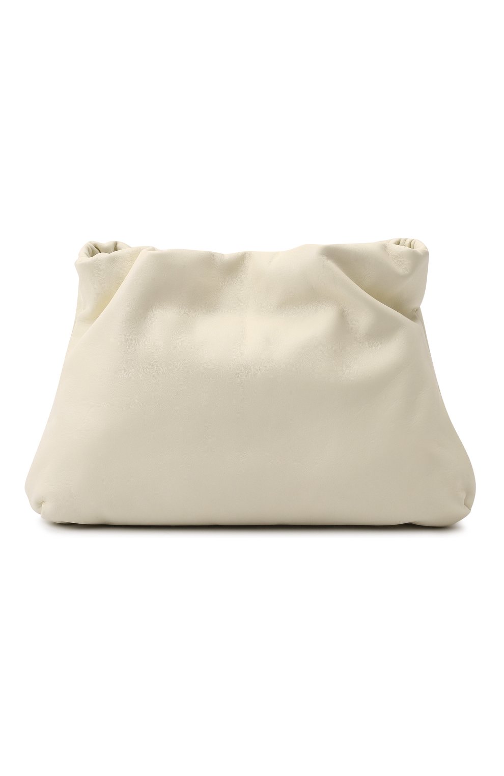 Женская сумка bourse THE ROW кремвого цвета, арт. W1307L108 | Фото 1 (Сумки-технические: Сумки top-handle; Размер: medium; Материал: Натуральная кожа)