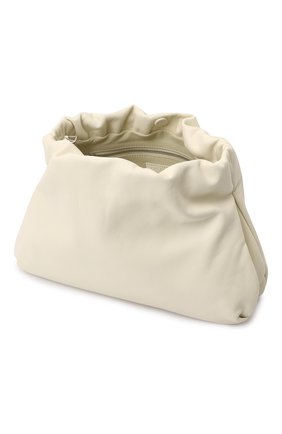 Женская сумка bourse THE ROW кремвого цвета, арт. W1307L108 | Фото 5 (Сумки-технические: Сумки top-handle; Размер: medium; Материал: Натуральная кожа)
