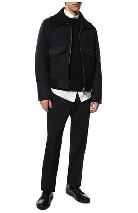 Мужские кожаные кеды dbb1 LANVIN черного цвета по цене 59400 руб., арт. FM-SKDBB1-SPAZ-P22 | Фото 2 Мужские кожаные кеды dbb1 LANVIN черного цвета, арт. FM-SKDBB1-SPAZ-P22 | Фото 2 (Материал внешний: Кожа; Материал внутренний: Натуральная кожа; Материал утеплителя: Без утеплителя; Стили: Классический)